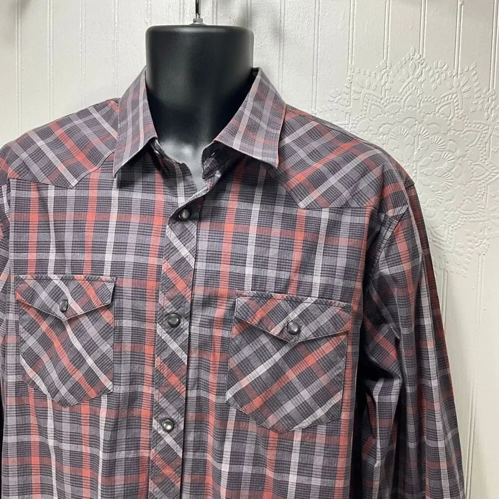 BANANA REPUBLIC Pearl Snap Dress Shirt